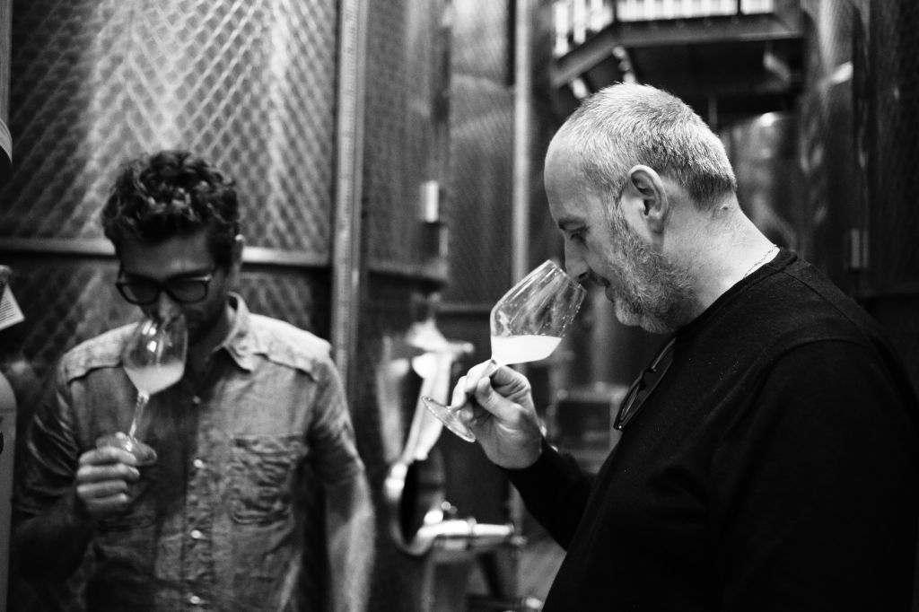 Incontro tra il Light Designer Filippo Cannata e l'enologo Sergio Pappalardo